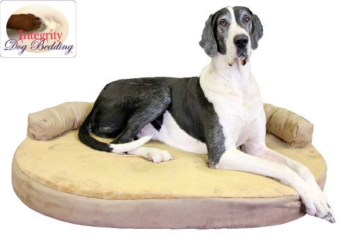X-Large Orthopedic Memory Foam Joint Relief Bolster Dog Bed - Toffee