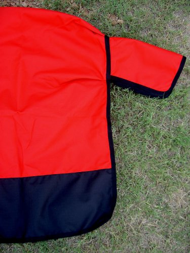 80" 2000D Turnout Waterproof Horse SHEET Blanket Light Weight Red 701 - Image 4