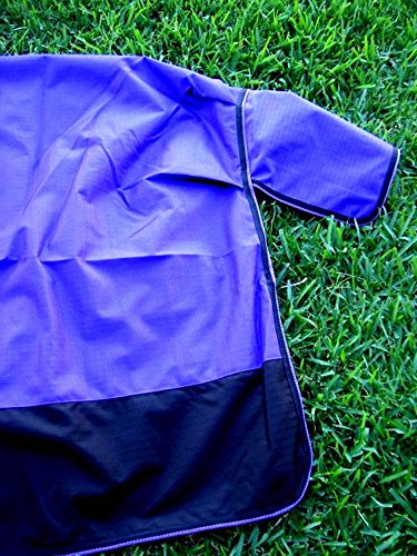 82" 640D Turnout Water Resistant Winter Horse SHEET Light Blanket Purple 923 - Image 4