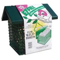 C & S Products Easy Fill Deluxe Suet Feeder with Roof