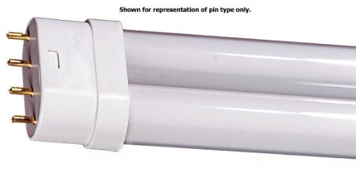 Coralife 05473 Straight Pin Compact Fluorescent Lamp, 36-Watt, 10K