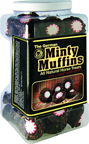 EQUUS MAGNIFICUS, INC. 1002004 GERMAN MINTY MUFFINS ALL NATURAL HORSE TREATS 4 POUND