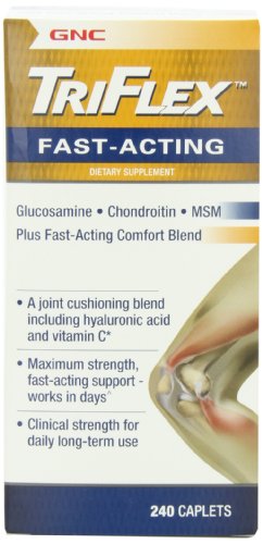 Gnc Triflex Fast Acting Caplets, 240 Count