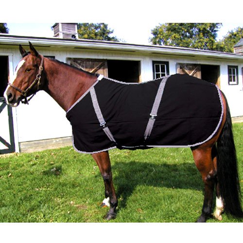 High Spirit Cotton Sheet, 78, Black/Grey