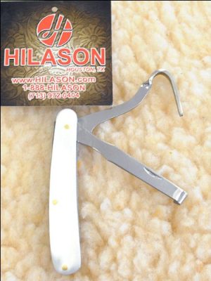 Hilason Western Horse Tack Folding Hoof Pick And Knife 2 In One