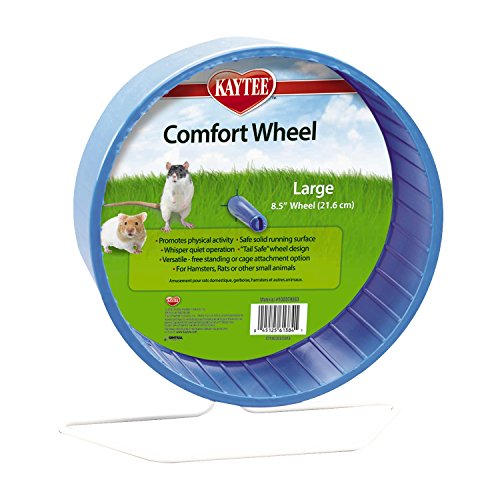 Kaytee Large Comfort Exercise Wheel, 8.5-Inch, Colors Vary