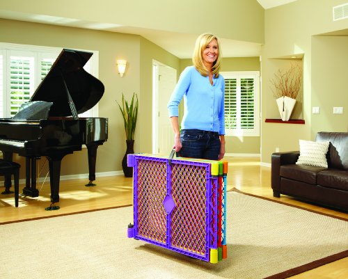 North States Industries Superyard Play Yard, Colorplay, 6 Panel - Image 4