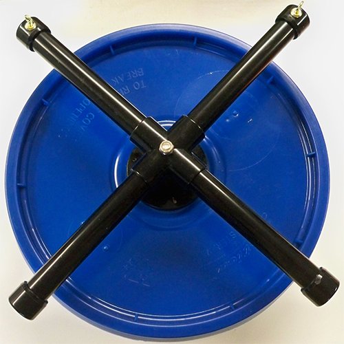 Pet Exercise Wheel, Pet Wheel for Sugar Gliders, Rats--Stealth Wheel; Blue XMount - Image 3