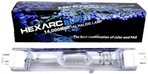 Phoenix Electric Company Metal Halide HQI 14000K DE Bulb for Aquarium, 250-watt