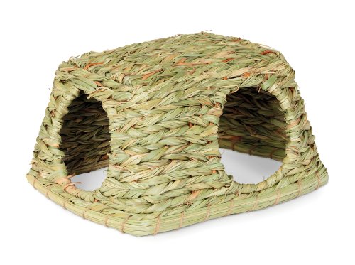Prevue Hendryx 1097 Nature's Hideaway Grass Hut Toy, Medium