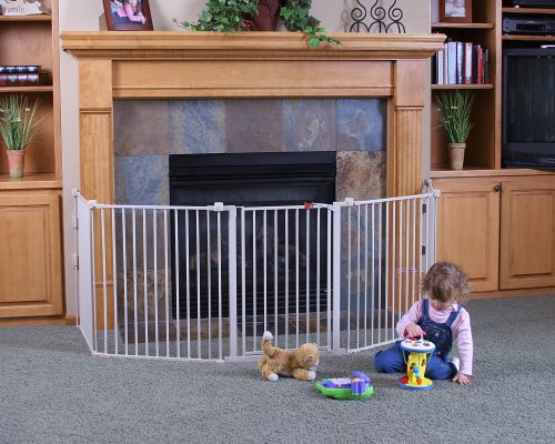 Regalo 192-Inch Super Wide Gate and Play Yard, White - Image 4