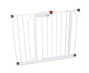 Regalo Easy Step Walk Thru Gate, White - Image 6