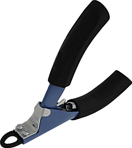 Resco Deluxe Original Dog Nail Trimmer with Handle Grips, Small and Medium, Blue