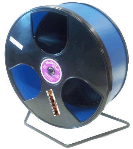 Rodent - Semi-Enclosed Exercise Wodent Wheel 'Wobust' 12" Blue