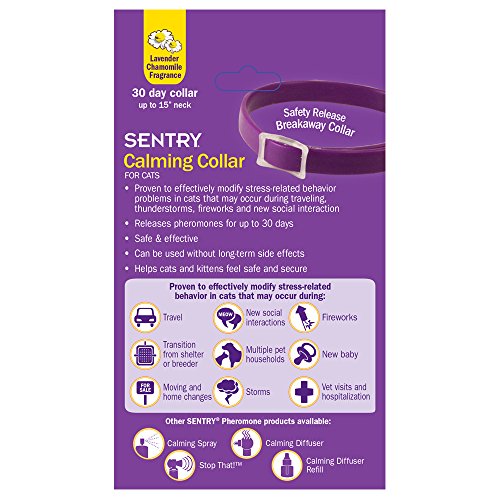 SENTRY Calming Collar for Cats , 3 Pack - Image 6