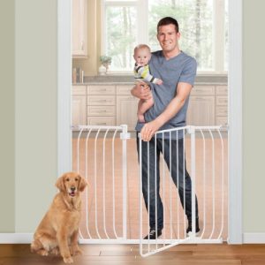 Summer Infant Multi-Use Extra Tall Walk-Thru Gate, White - Image 6