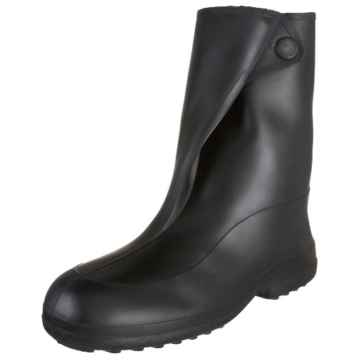 Tingley Rubber 1400 10-Inch Rubber Overshoe with Button Boot, Large