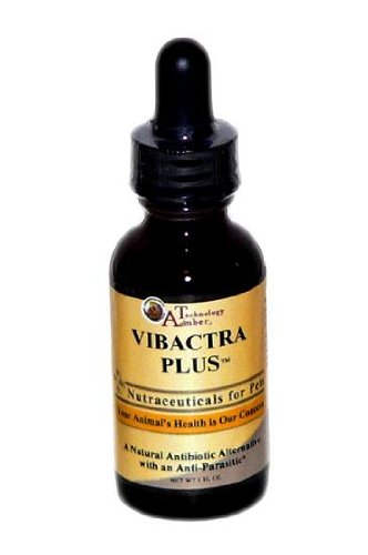 Vibactra Plus - All-Natural Antibiotic and Anti-Parasitic For Pets (1oz)